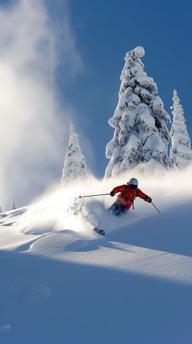 Skiing