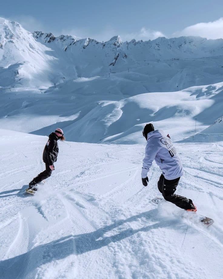 snowboarding